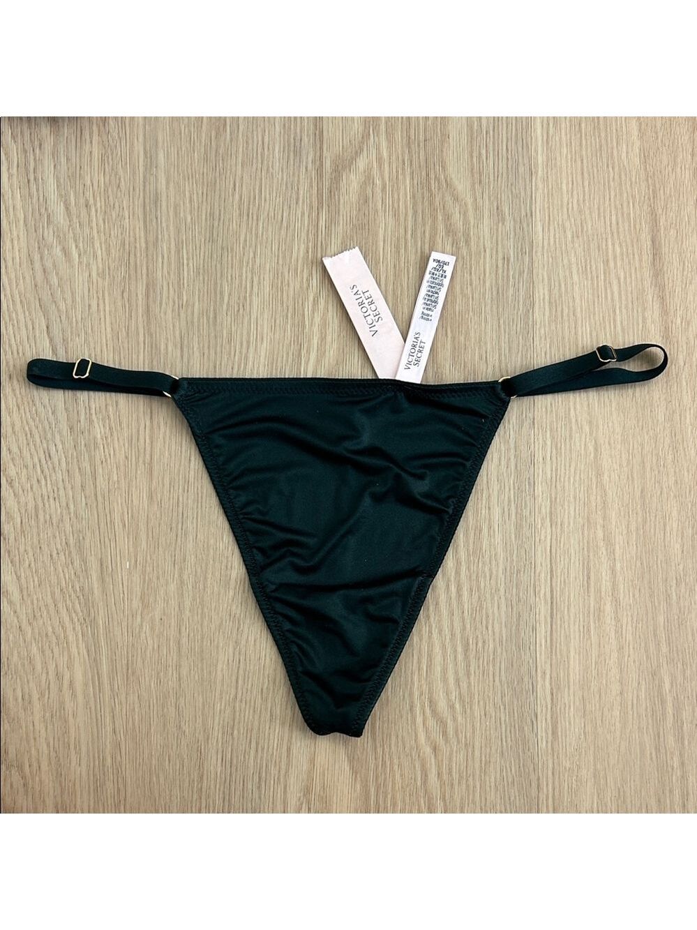 NWT Victoria's Secret Adjustable Sides V String Thong Panty XL
